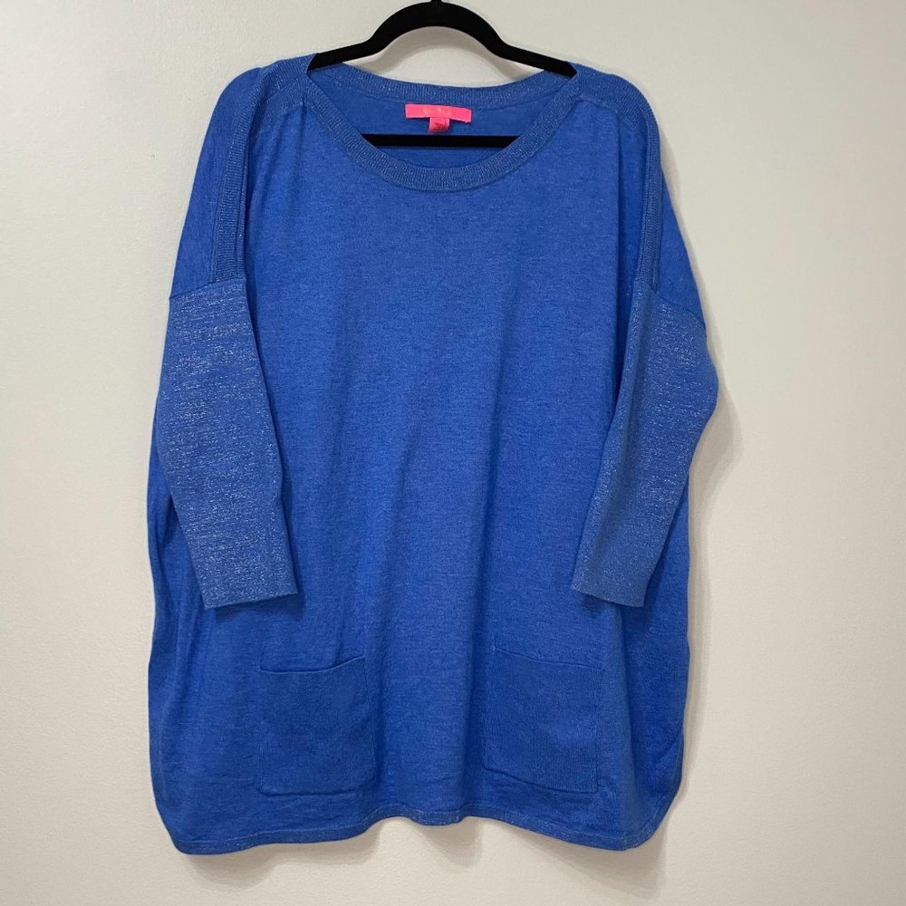 Lilly Pulitzer Blue Cabo Sweater